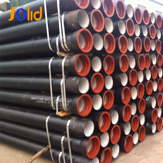 ISO2531 Class K9 Water Pressure Test Ductile Iron Pipe