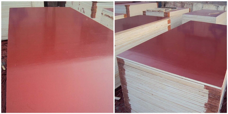 Waterproof/Marine/Shuttering/Construction/Phenolic/Hardwood/Black/Brown Film Faced Commercial Plywood Building Material