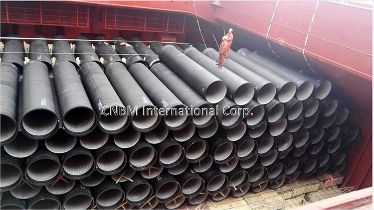 ISO2531 En545 En598 Ductile Iron Pipe K9 C25 C30 C40